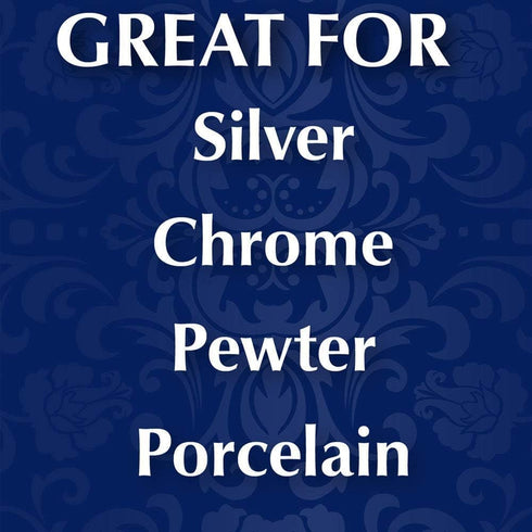 Wright's Silver Cleaner and Polish Cream, 8 Ounce, Ammonia Free, Gently Cleans Jewelry, Pewter, and Silver