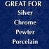 Wright's Silver Cleaner and Polish Cream, 8 Ounce, Ammonia Free, Gently Cleans Jewelry, Pewter, and Silver