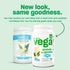Vega Protein and Greens Protein Powder, Berry, 1.2 lbs, 20g Plant Based Protein Plus Veggies