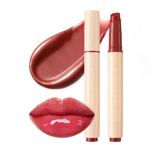 Nature Republic HONEY MELTING LIP (05 PLUM) K-BEAUTY, Lip Plumper, Tint, Balm, Glow