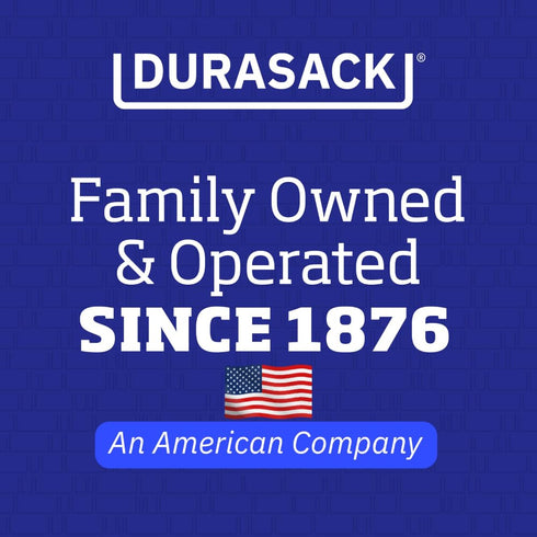 DURASACK Large Heavy Duty Sand Bags, 10 Count, 50 lbs Capacity, 18x30 inches, White, UV Protection for Flood Control