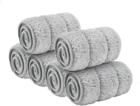 18 Inch Mop Pads Replacement, 6 Pack Washable Microfiber Mop Head Replacement