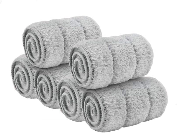 18 Inch Mop Pads Replacement, 6 Pack Washable Microfiber Mop Head Replacement