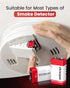 9V Batteries Carbon 9 volt battery for smoke detector 6F22 Square Battery, Long-Lasting, 12 Pack