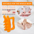 1Pcs Fascia Cellulite Massager, New Shape Neck Shoulder Back Resin Body Massage Tool