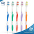 Urban Essentials Bulk Toothbrush (50) Bulk Toothpaste (50) Pack with Covers | Premium Quality Individually Wrapped Colorful Toothbrush Package | Extra Soft Toothbrush Having Hygienic Cap…