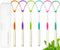 Tongue Scraper Cleaner 100% BPA Free with Travel Handy Case for Adults & Kids, Healthy Oral Care (6 PACK)