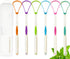 Tongue Scraper Cleaner 100% BPA Free with Travel Handy Case for Adults & Kids, Healthy Oral Care (6 PACK)
