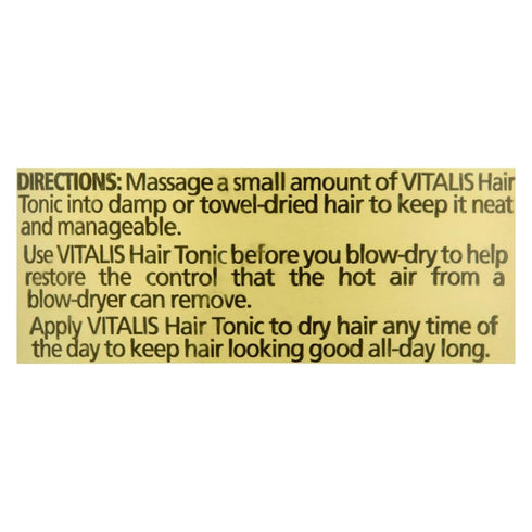 Vitalis Hair Tonic for Men, 7 ounce, Pack of 1