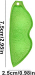 Bottle Cleaning Sponge, Beans-Shaped Bottle Cleaning Sponge, Reuseable Bottle Cleaning Sponge, Heat Resistance Bottle Sponge for Internal Cleaning of Small Mouth B (Green) by Fhavent
