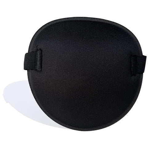 Pirate Eye Patches 2 Pack, Adjustable Amblyopia Lazy Eye Patches for Adults and Children, Black