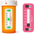 PillSavvy Daily Pill Tracker Non-Digital, Reusable Medication Reminder for Bottles & Organizers Easy