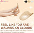 Metatarsal Pads for Women, Heel Inserts for Shoes, Ball of Foot Cushions (2 Pairs) for All Day Pain Relief (Beige)