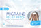Migraine Relief Patch, Cooling Hydrogel Patches for Headaches, Made in the USA, 1 Pack
