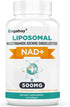 Liposomal NAD+ Supplement - 500 mg, High Absorption with TMG 250 mg for Cellular Energy & Healthy Aging