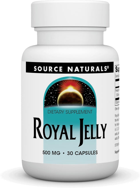 Source Naturals Royal Jelly, 500mg, 60 Capsules