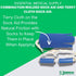 Package Essential Medical Supply Combination Molded Plastic Sock and Stocking Aid and Terry Cloth Sock Aid - Two Sock