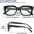 DXYXYO Blue Light Blocking Reading Glasses for Women, 1.5 Oversized Retro Square Computer Readers (3 Pack)