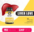 Ancient Bliss Liver Love - Natural Milk Thistle Liver Detox and Liver Health Cleanse Supplement - Support Healthy Liver in Men and Women - 60 Capsules - with Burdock, Dandelion, Cloves, and more