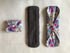 Sigzagor 5 (10 inch)) Pieces Charcoal Bamboo Mama Cloth/Menstrual Pads/Reusable Sanitary Pads (Swirl Purple, Regular