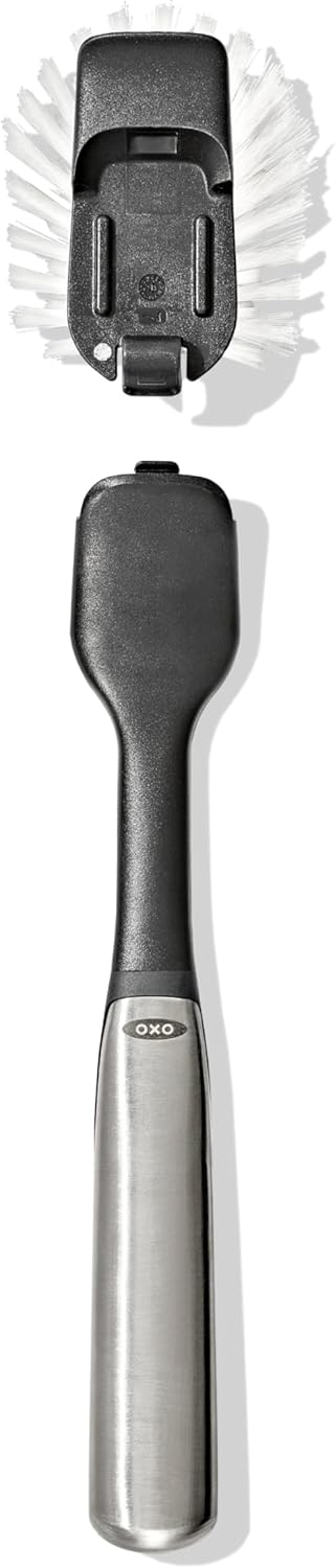 OXO Steel Dish Brush with Replaceable Head