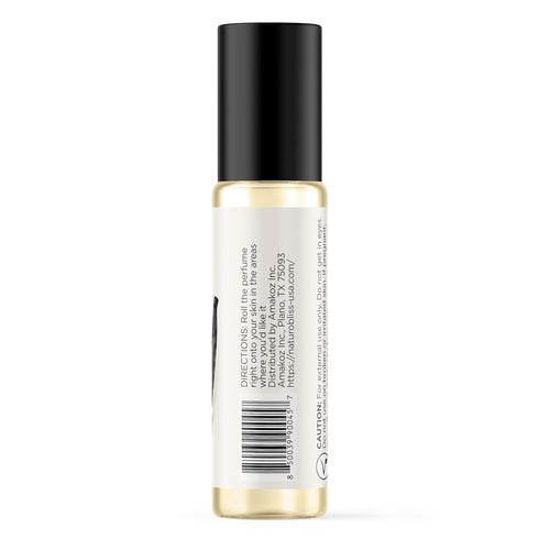 NaturoBliss Vanilla Perfume, Vanilla Fragrance Oil RollOn 10 ml 1Unit, Vanilla Bean, 0.33 Fl Oz