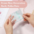 NUOMI 200Pcs Self Adhesive Pink Cookie Bags, Resealable Cellophane Bags for Gift Giving, 3.9"x3.1" with Bow Decoration