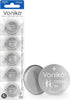 Voniko CR2016 3V Lithium Batteries 5 Pack for Child Safety, Compatible with Remotes,