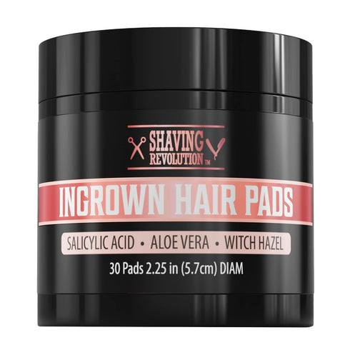 Viking Revolution Ingrown Hair Pads, AHA Treatment for Bikini Area Exfoliator with Aloe Vera and Witch Hazel