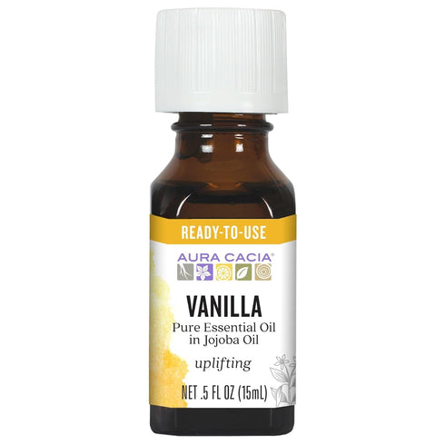 Aura Cacia Essential Oil, Uplifting Vanilla, 0.5 fl. oz