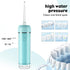 Powerful Portable Cordless Water Dental Flosser: Rechargeable Mini Oral Irrigator with 2000 mAh Li-ion, 5 Modes, IPX7