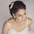 WHAVEL 2PCS Hair Barrettes for Women, Vintage Rhinestone Crystal Leaf French Clips, Bridal Hair Accessories (Gold)