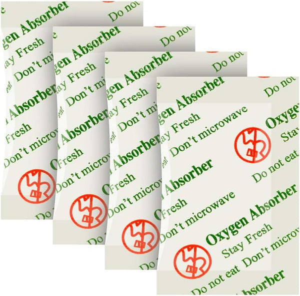 O2frepak 20CC (200-Pack) Food Grade Oxygen Absorbers for Homemade Jerky and Long Term Food Storage