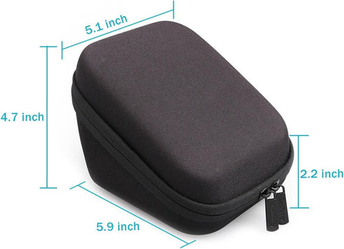LotFancy Hard Case Travel Bag for Omron BP742N 5 Series Blood Pressure Monitor with Cuff