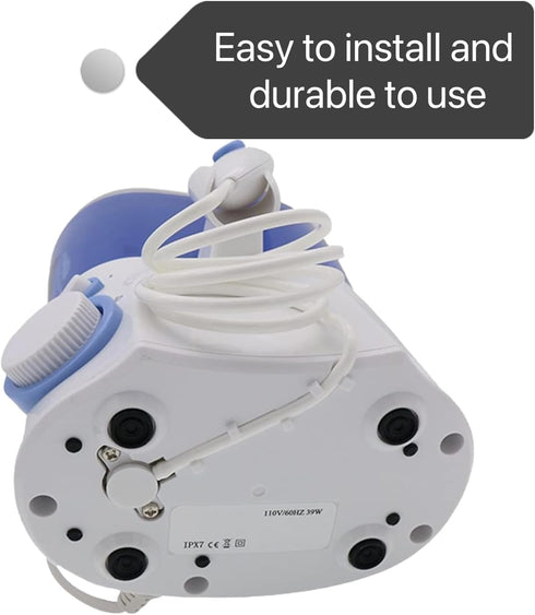 Oral Hygiene Accessories for Waterpik Water Flosser WP-100 WP-300 WP-660 WP-900, Plastic Handle, Slide Switch