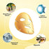 Permotary 12 PCS 24k Gold Crystal Gel Collagen Facial Masks, Treatment Deep Moisturizing Facial Masks For Anti Aging Puffiness Skincare Anti Wrinkle Tighten Skin & Revitalize Skin