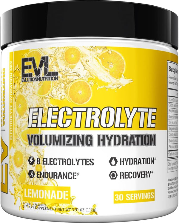 Ultimate Electrolytes Powder Hydration Drink, Quick Replenishing Mix with 8 Key Electrolytes