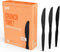 Perk Polystyrene Knife, Heavy-Weight, Black, 100/Pack (PK56393)