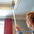 Unger Cobweb & Corner Duster, Cleaning Tool for Ceilings, Moldings, HVAC, Compatible with Telescopic Poles
