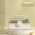 Large Capacity Makeup Storage Organizer with Transparent Visual Cover, 3 Layers Portable Cosmetic Storage Box