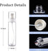 Cosywell TSA Approved Fine Mist Spray Bottles 3.4oz/100ml 3 Pack, Leak Proof Travel Size for Perfume Skincare