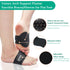 Arch Support Compression Sleeves for Flat Feet, Adjustable Velcro Braces for Pain Relief, Unisex Orthotic Wrap
