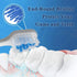 3-Count Toothbrush Replacement Heads, Compatible with Waterpik Complete Care 5.0/9.0 with Tongue Scraper