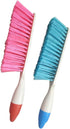 Jilukibo 2 Pack Soft Bristle Bed Sheets Sweeping Cleaning Brush with Plastic Handle,