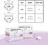 Organic Disposable Period Underwear for Women S/M, Postpartum Panties, Heavy Flow Leak Proof Overnight Pads Diaper