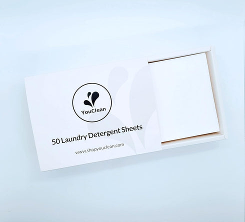 Laundry Detergent Sheets - Family Pack (50 sheets) for up to 100 loads - Lavender - Eco-friendly/Biodegradable