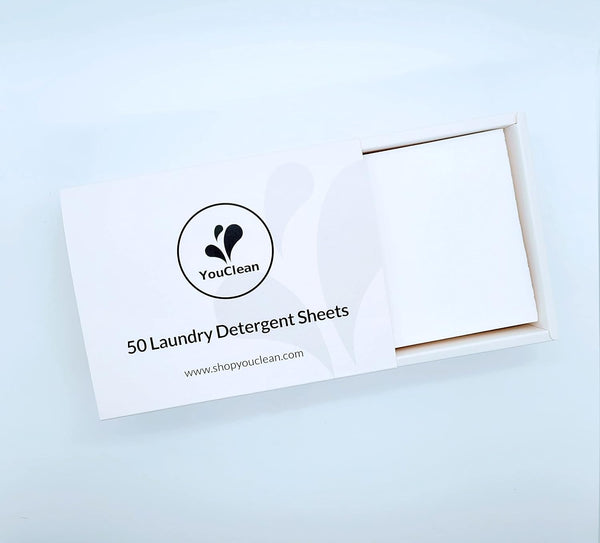 Laundry Detergent Sheets - Family Pack (50 sheets) for up to 100 loads - Lavender - Eco-friendly/Biodegradable