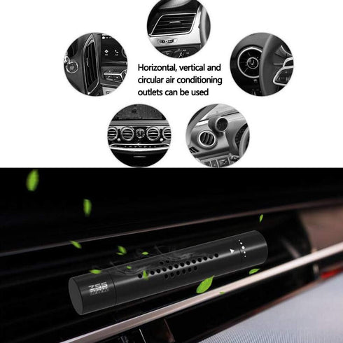 Car Diffuser Vent Clip Pack of 2 with 12 Refill Sticks, Essential Oil Diffuser Car Aromatherapy