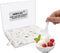 50PCS 3" Mini Tasting Spoons - Tiny Plastic Taster Spoon for Yogurt, Pudding, Ice Cream, Extra Small