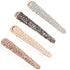 WHITEBRIDGE 4pcs Crystal Alligator Clips for Women and Girls